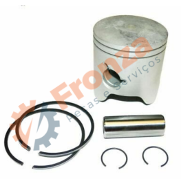 KIT DE PISTÃO PARA MOTOR DE POPA YAMAHA 60 / 70 HP 2 TEMPOS 3 CILINDROS 6B0-11631-00-96 6K5-11631-03-00 6H3-11631-01-96 IMPORTADO