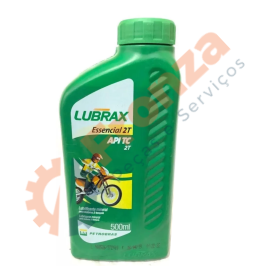 OLEO DE MOTOR PARA MOTO 2 TEMPOS LUBRAX ESSENCIAL 500 ML MINERAL PETROBRAS