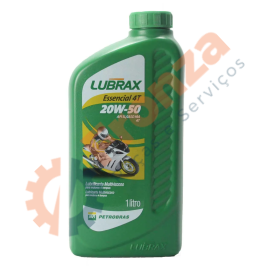 OLEO DE MOTOR PARA MOTOS 20W-50 MINERAL 4 TEMPOS 1 LITRO PETROBRAS LUBRAX 