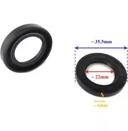 RET EIXO TRANSMISSÃO POPA BOMBA AGUA YAMAHA 25 A 40 HP VM BM X XMHS 2 4 TEMPOS IMPORTADO SKS 93101-22M60