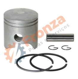 KIT DE PISTÃO PARA MOTOR DE POPA YAMAHA 40 HP MODELO G OU J ANTIGO CAPO QUADRADO 0.00 / 0.25 / 0.50 / 6F6-11630 IMPORTADO