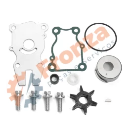 KIT REPARO BOMBA DA AGUA PARA MOTOR DE POPA YAMAHA 40 / 50 3 CILINDROS 2 TEMPOS / 40 - 60 HP 4 TEMPOS 63D-W0078-01-00 IMPORTADO