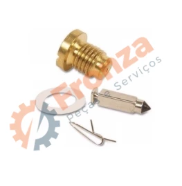AGULHA COM SEDE MEDIDA 1,3MM PARA MOTOR DE POPA JOHNSON OU EVINRUDE DE 1,5 HP ATÉ 30 HP IMPORTADO 0396522