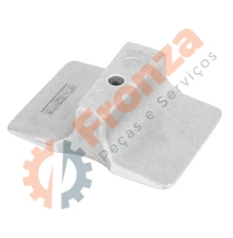 ANODO DE ZINCO DA RABETA DO MOTOR DE POPA YAMAHA  9.9 e 15 HP FM F / 25 HP  V / B e F25 4 tempos 61N-45251-01 IMPORTADO