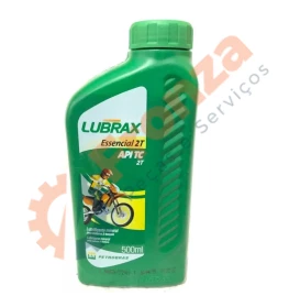 OLEO DE MOTOR PARA MOTO 2 TEMPOS LUBRAX ESSENCIAL 500 ML MINERAL PETROBRAS