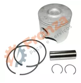 KIT DE PISTAO PARA POPA MERCURY 15 HP / TOHATSU 18 HP SUPER JAPONES 350-00004-1 MEDIDA 0.50 IMPORTADO