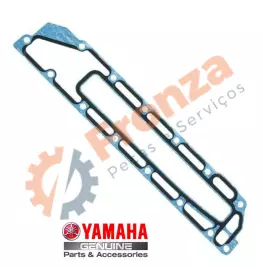 JUNTA INTERNA DA TAMPA DO ESCAPE POPA YAMAHA 200 / 225 / 250 HP 4 TEMPOS V6 ORIGINAL