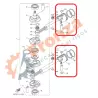 KIT PISTAO POPA YAMAHA 40 X 0.50 66T-11636-00 / FRONZA